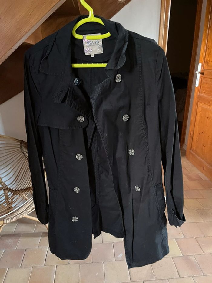 Trench noir