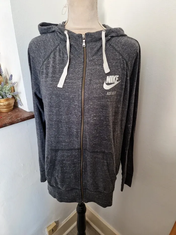 Gilet nike de sport gris taille xl