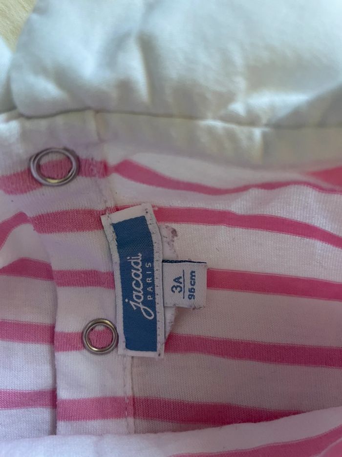 T-shirt marinière Jacadi 3 ans - photo numéro 5