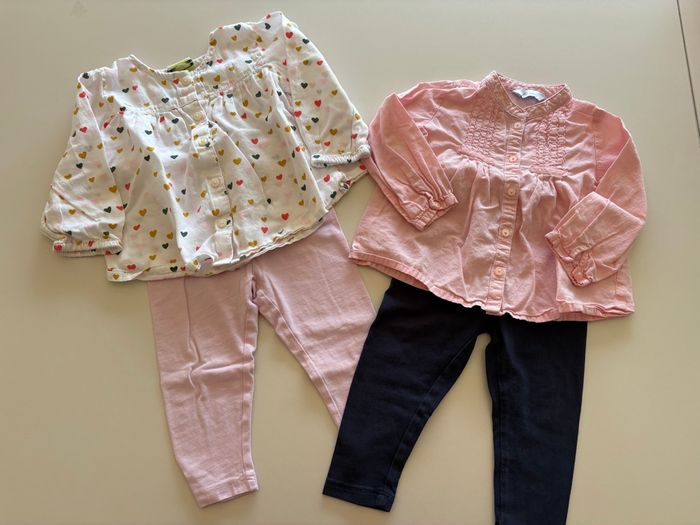 Lot vêtements fille 12 mois - photo numéro 5