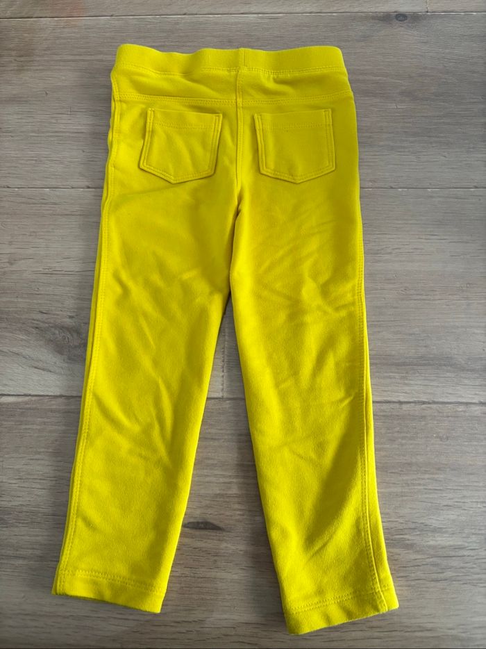 Legging jaune 3 /4 ans - photo numéro 2