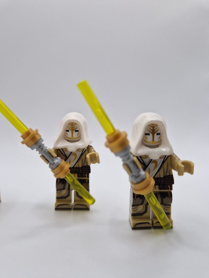 Figurines type lego 4 gardes du temple jedi star wars - photo numéro 2