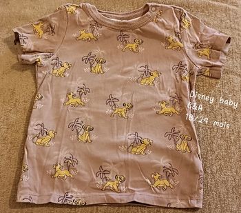Tee-shirt Disney baby par C&A 18/24 mois