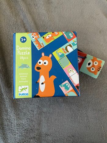 Domino puzzle animaux