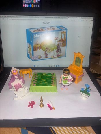 Chambre de la reine playmobil 5146