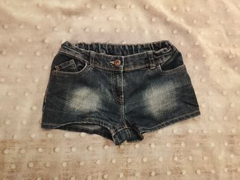 Short en jean fille
