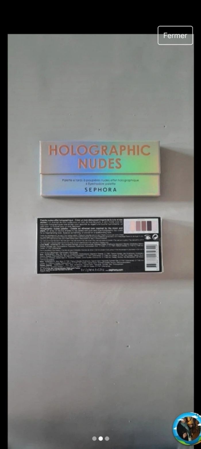 Palette holographic nude sephora - photo numéro 2