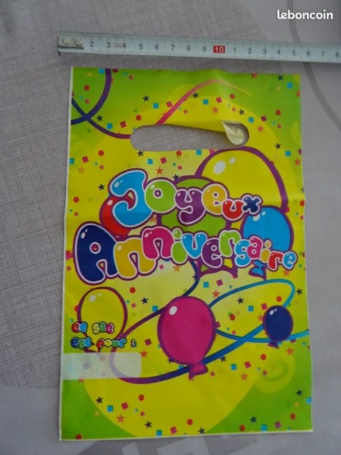 6 sachets anniversaire - photo numéro 3