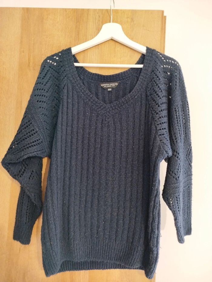 Pull bleu marine - photo numéro 2