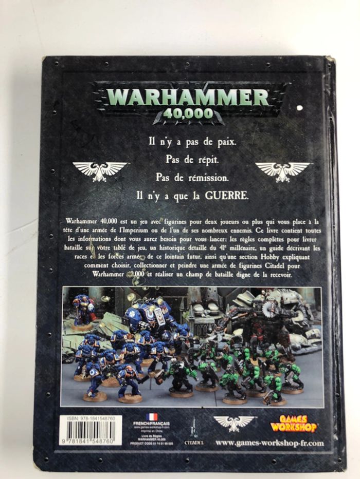 Warhammer 40,000 dans les ténèbres d’un lointain futur et une galaxie en guerre - photo numéro 3