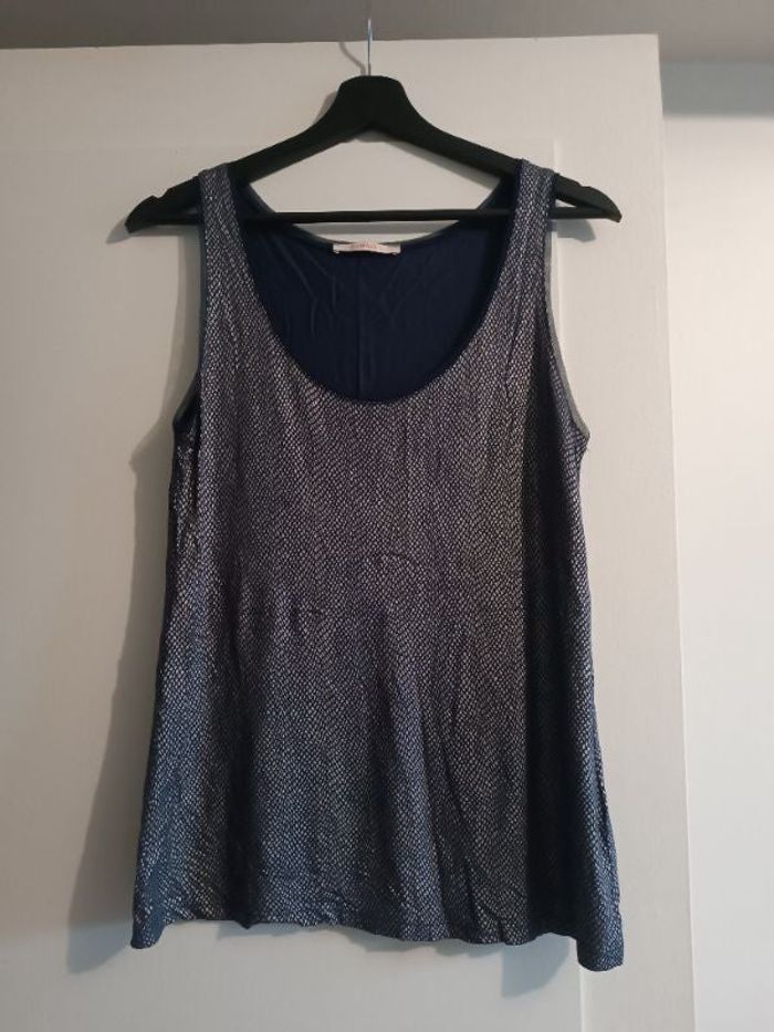 Débardeur bleu marine