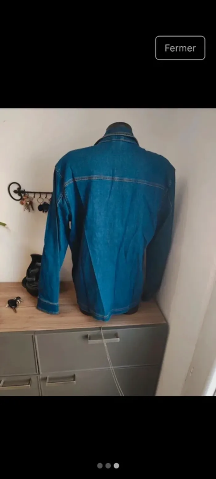 Veste en Jean taille xl - photo numéro 3