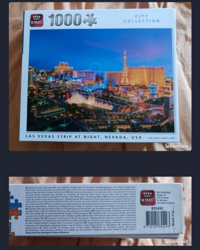 Puzzle, 1000 pièces ; City Collection