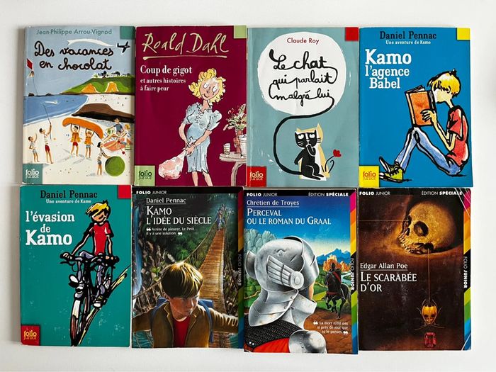 Lot Livres / Romans Folio Junior x17 - photo numéro 2