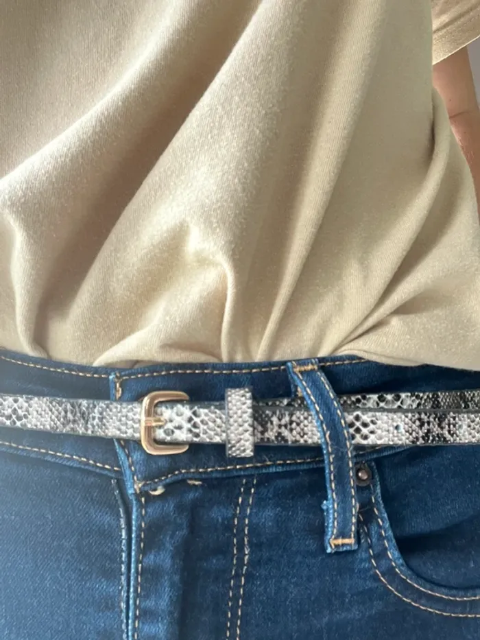 Ceinture crocodile - photo numéro 2