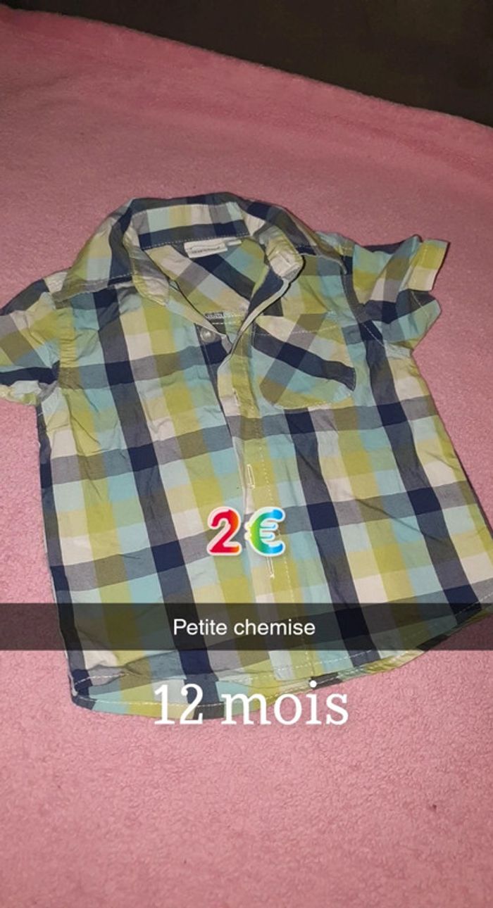 Chemise garçon influx