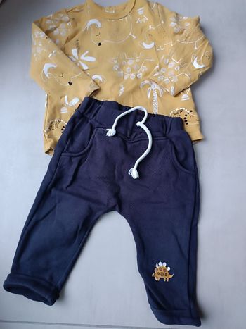 Tee-shirt manches longues+pantalon