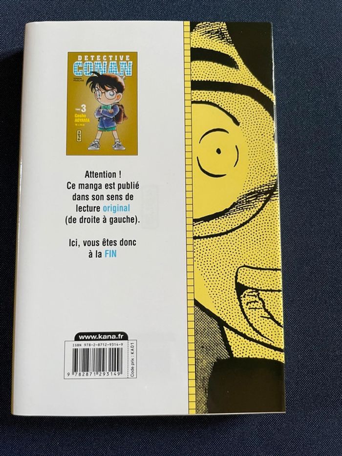 Manga Detective Conan Tome 3 - photo numéro 2