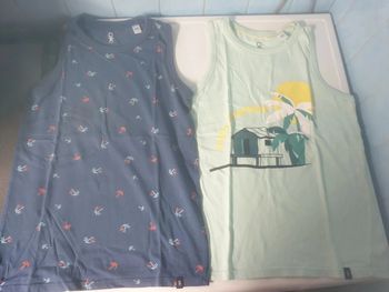 Lot de 2 débardeurs Okaïdi 12 ans