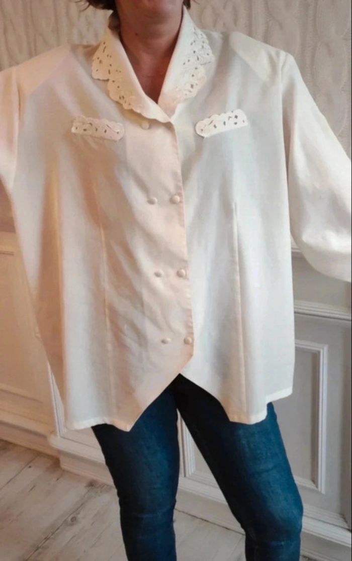 Chemise maître d'hôtel grande taille - photo numéro 6