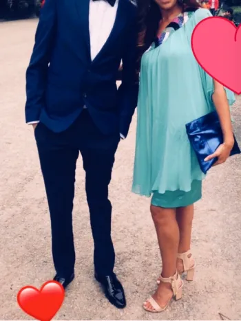 Magnifique robe créateur cocktail Ugo Zaldi taille M