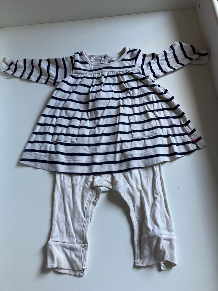 Robe marinière 6 mois