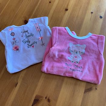 Lot de 2 pyjamas mi saison