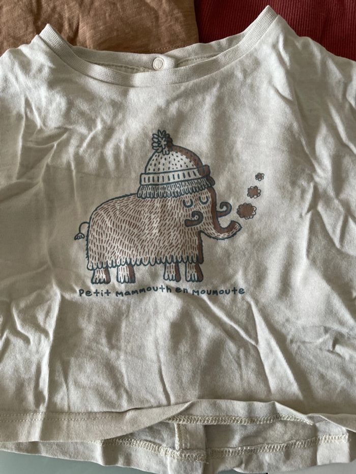 3 t-shirts manche longues - photo numéro 3