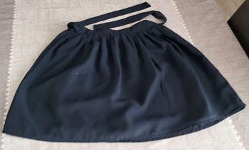 jupe fluide en voile bleu marine 10 ans