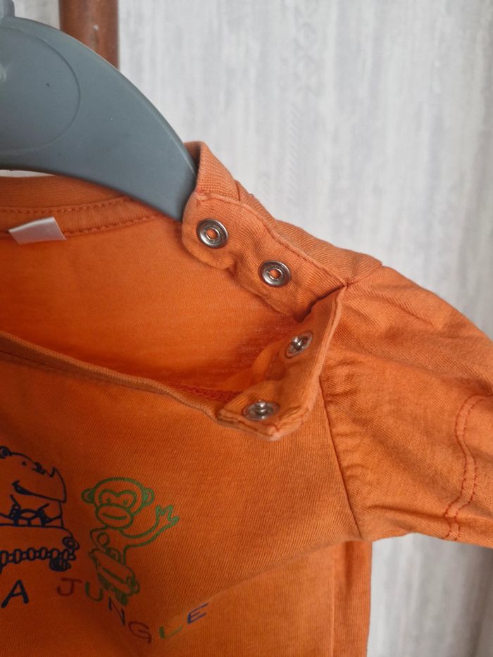 Ensemble bébé 3 mois Sans marque Coton T-shirt manches courtes Short - photo numéro 6