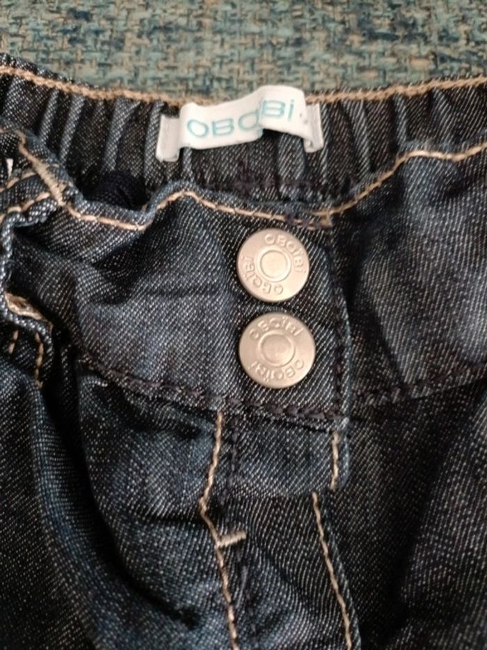 Pantalon jean obaibi 6 mois neuf - photo numéro 2