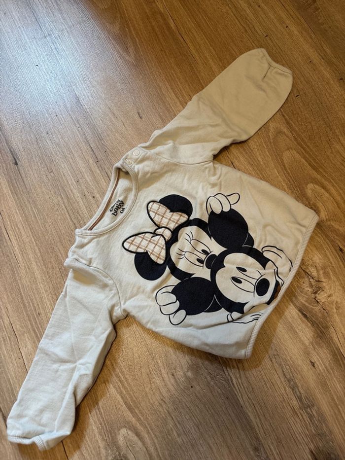 Pyjama deux pièces Minnie Mickey Disney 12-18 mois - photo numéro 2