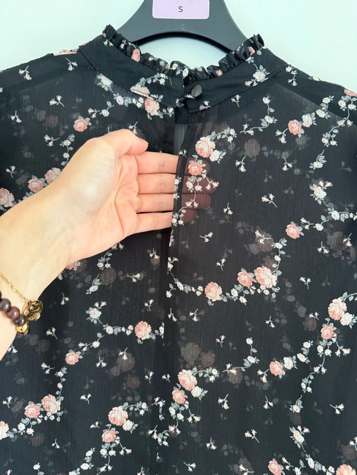 Blouse fluide transparente / Taille 38 - photo numéro 5