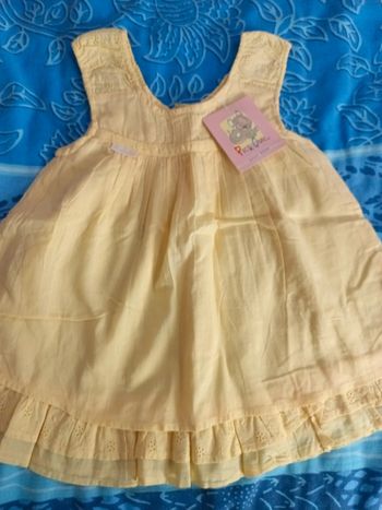 Robe jaune 18 mois