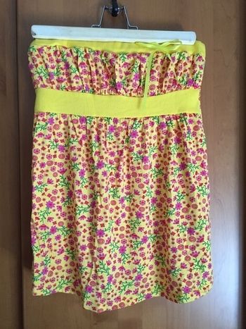 haut jaune avec son boléro