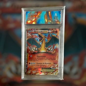🔥 Carte Pokémon Dracaufeu EX XY17 – Promo – Gradée Collect Aura A (Mint) 🔥