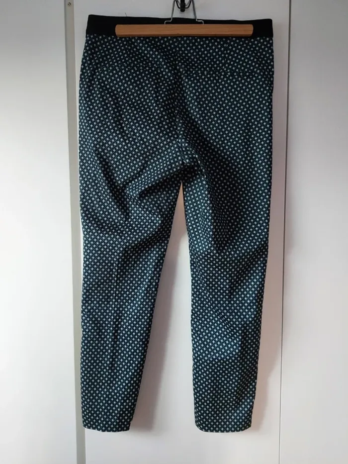 Pantalon style legging imprimé losanges - photo numéro 5