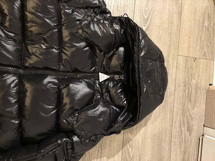 🖤 moncler maya noir taille m neuve avec etiquette authentique doudoune luxe - photo numéro 3