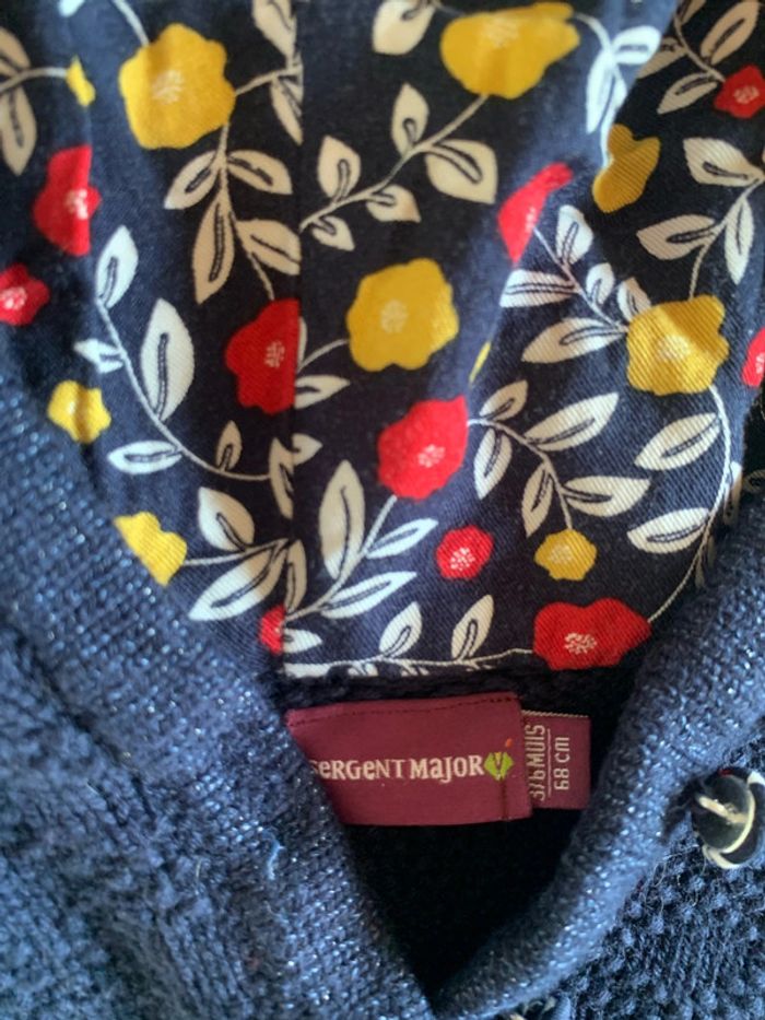 Poncho Sergent Major 3/6 mois - photo numéro 2