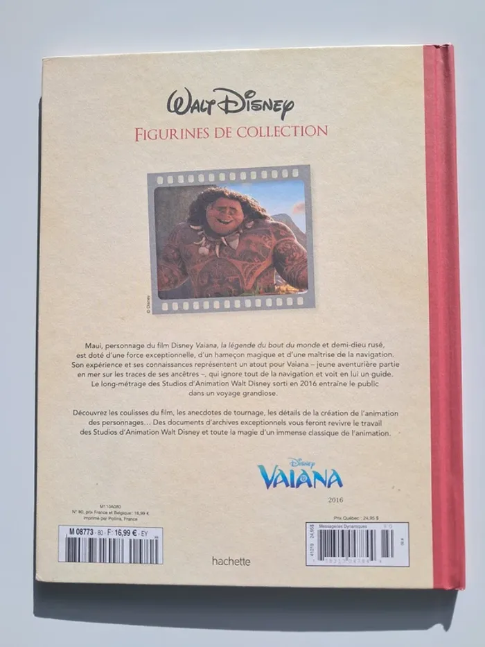 Livre Maui dans Vaiana de Walt Disney - Tome 80 - photo numéro 4