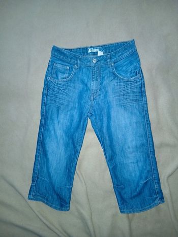 Pantacourt en jean H&M taille 14 ans