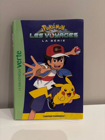 Livre Pokémon - bibliothèque verte