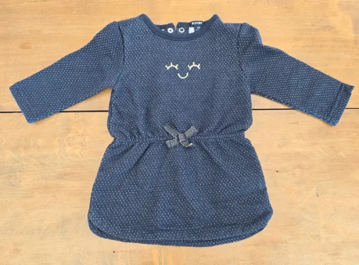 Robe hiver Kiabi fille 6 mois