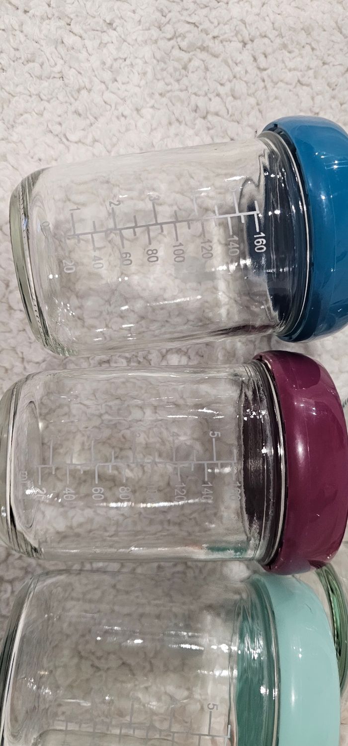 Lot de 8 grands pot en verre Babybols babymoov - photo numéro 8