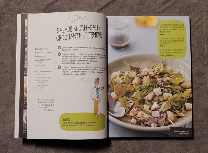 Marmiton C'est quoi ces salades ? Les recettes incontournables Marmiton (Sous la direction de), Zeld - photo numéro 3