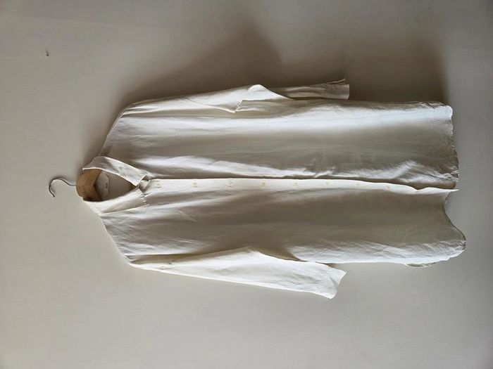 robe casual Uniqlo crème taille M - photo numéro 2