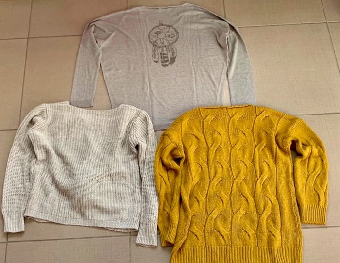 Lot 3 pulls taille s/m - photo numéro 2