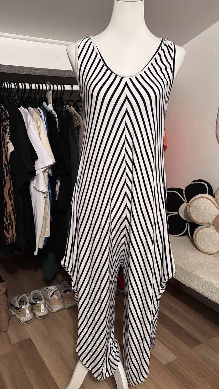 Combinaison ample à rayures Boutique Indépendante TU