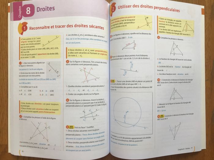 Mathématiques - Mission Indigo 6ème - cahier d'activités avec corrigés - Hachette - photo numéro 4