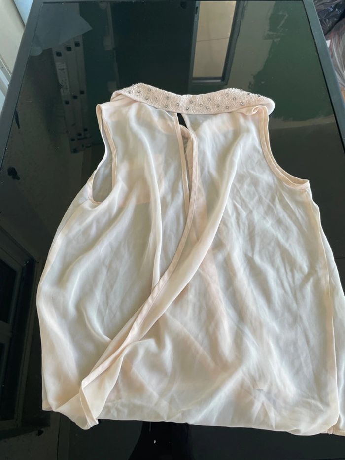Joli haut rose, transparent en taille 30 - photo numéro 4